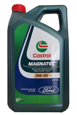 Castrol Magnatec D 0W-30 Ford WSS-M2C950-A Motoröl 5 liter