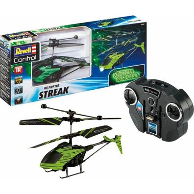 Revell Glow in the Dark Heli "STREAK", RC (grÃ #188; / /chwarz)