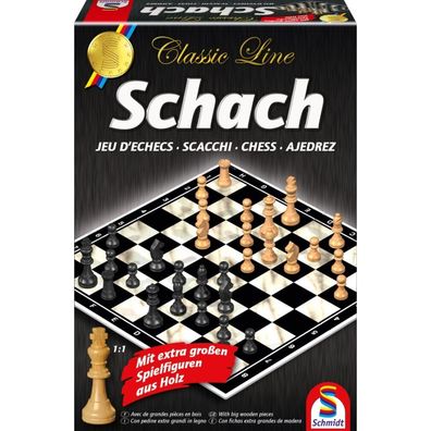 Schmidt Spiele Classic Line: Schach, Brettspiel