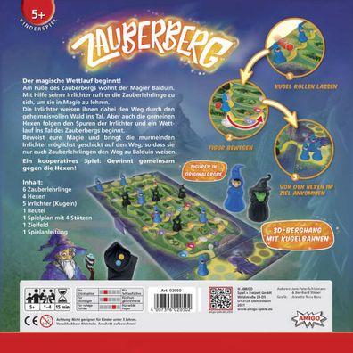 Amigo Zauberberg, Brettspiel (Kinderspiel des Jahres 2022)