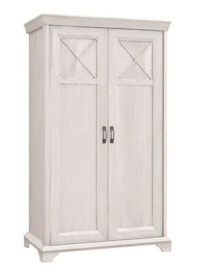 Kleiderschrank KSMS82 Schrank 2 türiger Drehtürenschrank