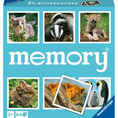 Ravensburger memory Tierkinder, GedÃ #164; htnisspiel