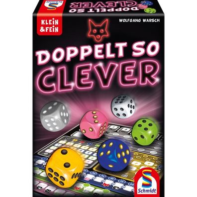 Schmidt Spiele Doppelt so clever, WÃ #188; felspiel