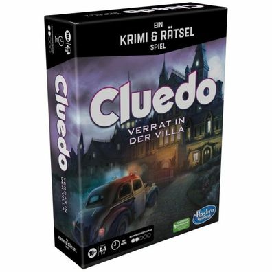 Hasbro Cluedo Verrat in der Villa, Brettspiel