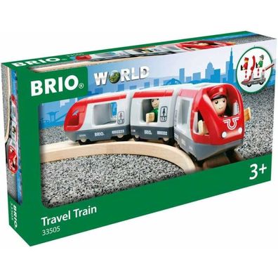 BRIO World Roter Reisezug, Spielfahrzeug (rot/weiÃ #159;)