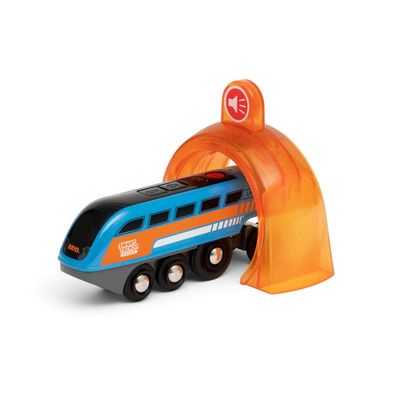 BRIO Smart Tech Sound Lok mit Aufnahmefunktion, Spielfahrzeug