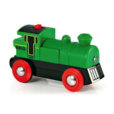 BRIO World Speedy Green Batterielok, Spielfahrzeug (grÃ #188; )