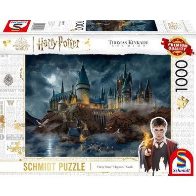 Bilderpuzzle HarryPotter Hogwarts, 1000 Teile