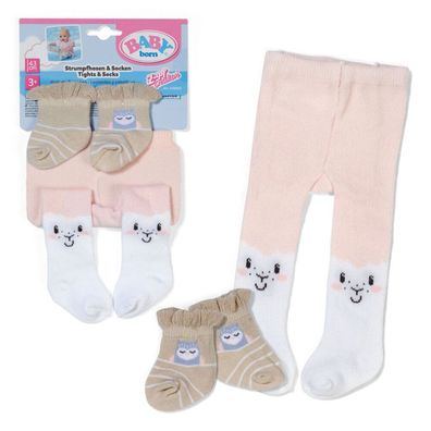 BABY born Strumpfhose&Socken Schäfchen 43cm 2sort