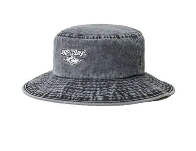 RIP CURL Hut Premium Surf Upf Sun washed black/bl - Größe: S