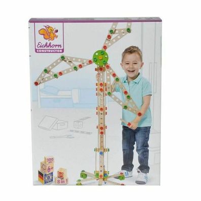 Eichhorn Constructor, Windrad, Baukasten (300 Teile)