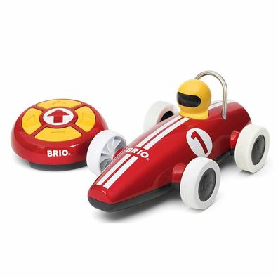 BRIO RC Rennwagen mit Fernsteuerung , Spielfahrzeug (rot/weiÃ #159;)