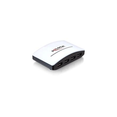 Delock DELOCK USB-HUB 4-Port USB3.0, weiß mit NT extern