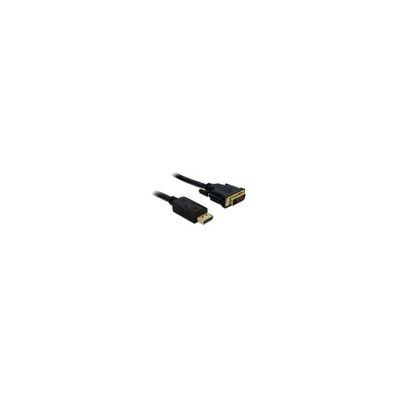 Delock DELOCK Displayport Kabel DP -> DVI(24 + 1) St/St 5.00m schwarz