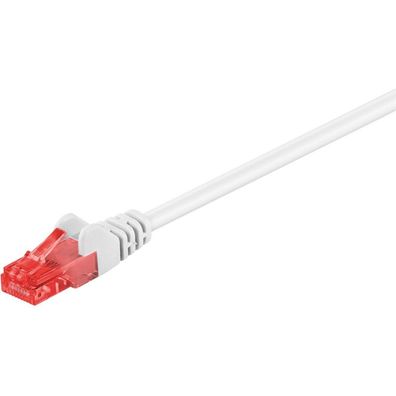 Patchkabel Cat.6 U/UTP, RJ-45 > RJ-45 (weiß, 15 Meter)