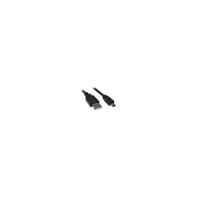 Sharkoon Sharkoon Kabel USB 2.0 A-B Mini 0,5m schwarz