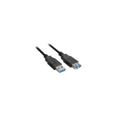 Sharkoon Sharkoon Kabel USB 3.0 Verlängerung 3,0m schwarz