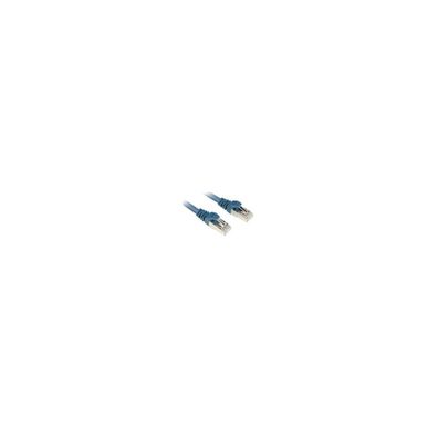 Sharkoon Sharkoon Kabel RJ45 CAT.6 SFTP 0,25m blau