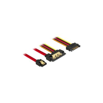Delock DELOCK SATA-Kabel SATA III + SATA 15Pin -> SATA 22Pin 0.30m