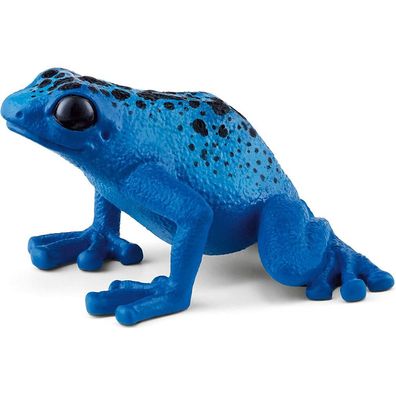 Schleich Wild Life Blauer Pfeilgiftfrosch, Spielfigur