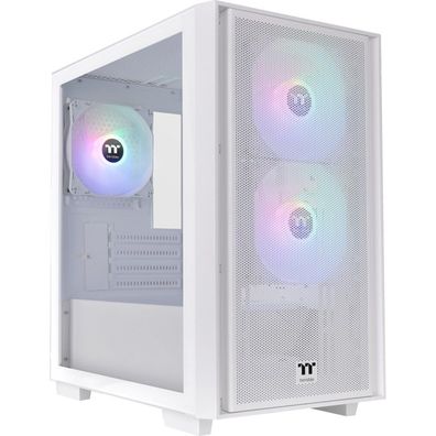 Thermaltake Geh Thermaltake Versa H16 TG Mini Tower "ARGB Snow" White retail