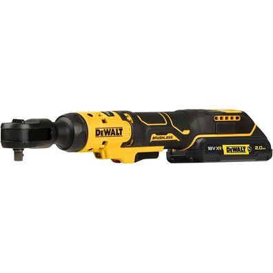 Akku-Ratsche DCF513D1G, 3/8", 18Volt (gelb/schwarz, XR Li-Ionen-Akku 2,0Ah)