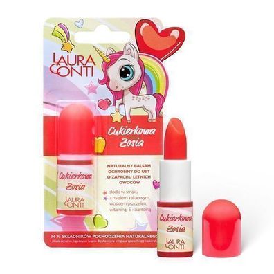 Laura Conti Lippenbalsam Sommerfruchtduft, 3.8 g - Zart pflegender Schutz für Ih