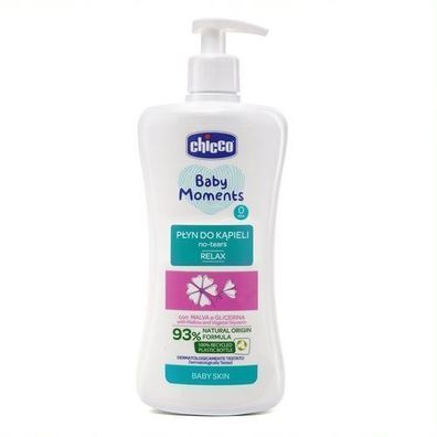 Chicco Baby Moments Entspannendes Badeöl für Babys - 500ml