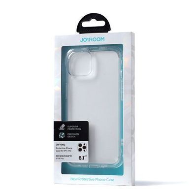 Joyroom Defender Serie iPhone 14 Pro Hülle - Transparente Schutzpanzerhülle mit