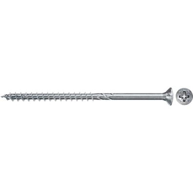 Spanplattenschraube Power-Fast II 4,5x70 Senkkopf (50 Stück, Teilgewinde, verzinkt)