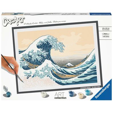 CreArt Serie B Kunstsammlung - Hokusai: Die groß Welle
