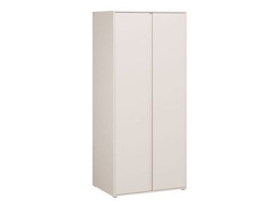 Kleiderschrank 86 cm LISSON LSQS863M-U60 Sandbeige 2 Türen