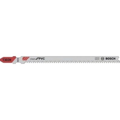 PRO Plastics PVC clean T302H Stichsägeblatt 132  m 5-tlg. - 2608667448