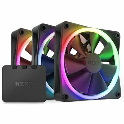 Cooler F Series F120 RGB Triple Pack Black Schwarz (RF-R12TF-B1) (RFR12TFB1)