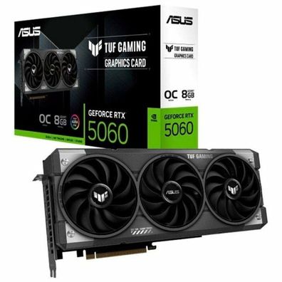 GeForce RTX 5060 TUF GAMING OC 8GB, Grafikkarte (DLSS 4, 3x DisplayPort, 1x HDMI 2.1)