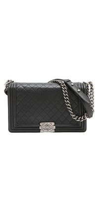 CHANEL Boy Flap A92193 Quilted Lambskin Schwarz