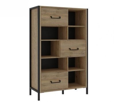 Regal Oriental Tree HUDR423 Bücherregal mit 3 Türen Regalschrank