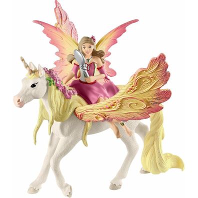 Schleich Bayala Feya mit Pegasus-Einhorn, Spielfigur