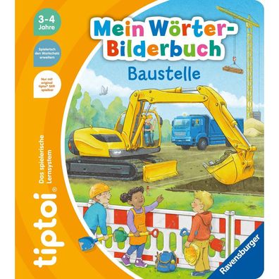 Ravensburger tiptoi Mein Wörter-Bilderbuch: Baustelle, Lernbuch