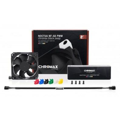 NF-A8 PWM chromax. black 80x80x25 (schwarz)