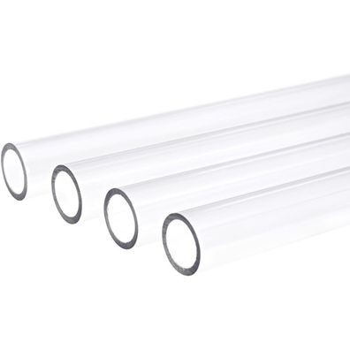 Eisrohr 13/10mm PETG HardTube 60cm (transparent, 4er Set)