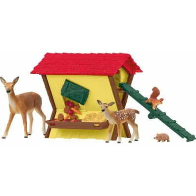 Schleich Farm World Fütterung der Waldtiere, Spielfigur