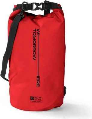 Where Tomorrow PVC dry bag - Style 02 - 10L - rot