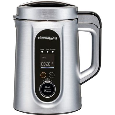 Suppen und Veggie Drink Bereiter SVD 1400 Vera (edelstahl/schwarz, 1,3 Liter)