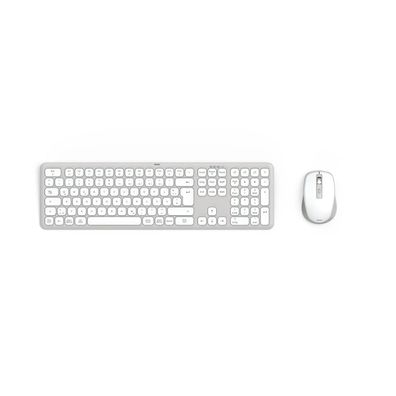 Hama Multi-Device-Tastatur-Maus-Set WKM-550, kabellos, Funk/BT, WS, QWERTZ DE (001730