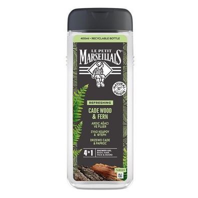 Le Petit Marseillais 3-in-1 Duschgel für Männer mit Cade-Holz, 400ml