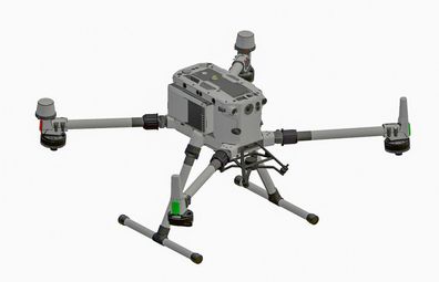 DJI M350 - Skin - Design: Steingrau - Individualisierbar