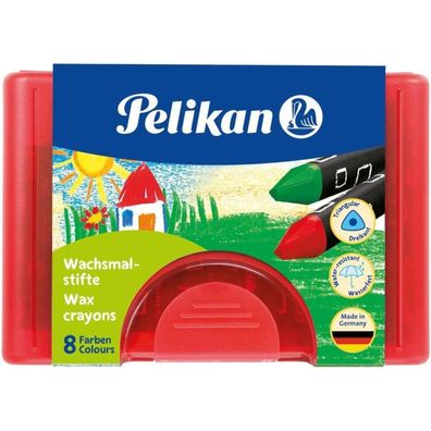 Wachsfarbstift dreieckig wasserfest 722942 Pelikan