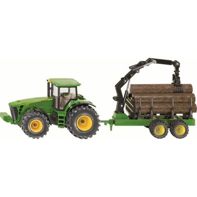 Siku SIKU 1954 Traktor mit Forstanhänger 1:50