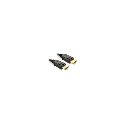 DELOCK Displayport Kabel DP -> DP St/St 2.00m schwarz 4K 20P